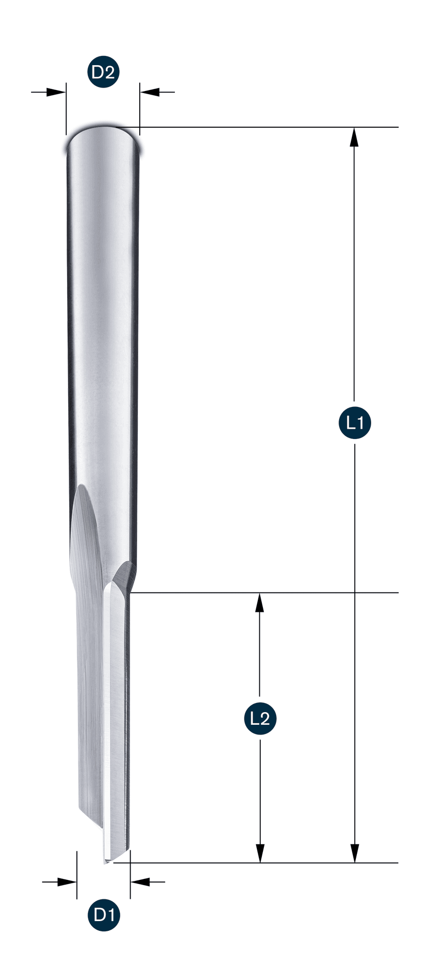 SHARP-LINE Fräser Z1 GR · gerade - rechtsschneidend