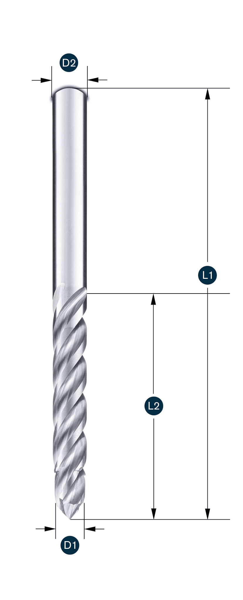 Fiber-Drill Z4 · rechtsschneidend