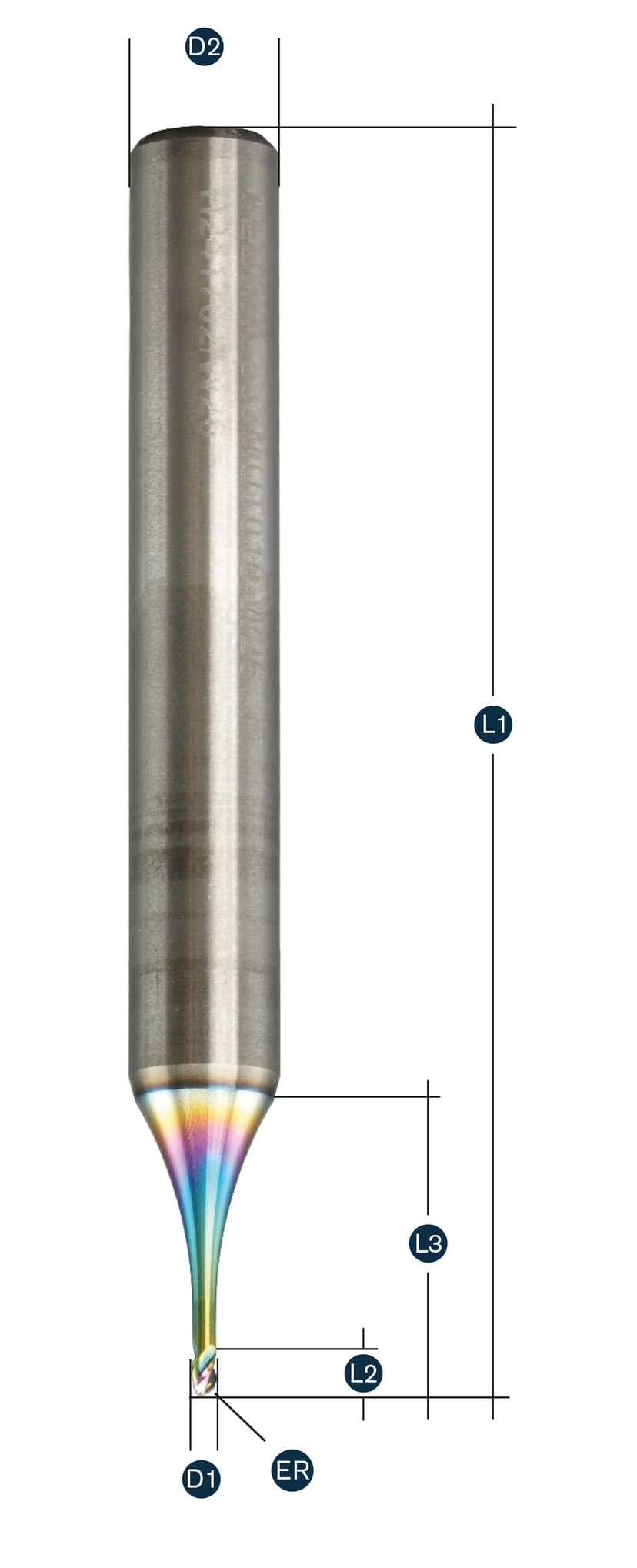 Mini Kugelfräser "C-Razor" Z3